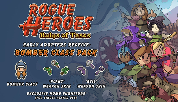 Rogue Heroes: Ruins of Tasos - Out Now on Nintendo Switch &amp; Steam!