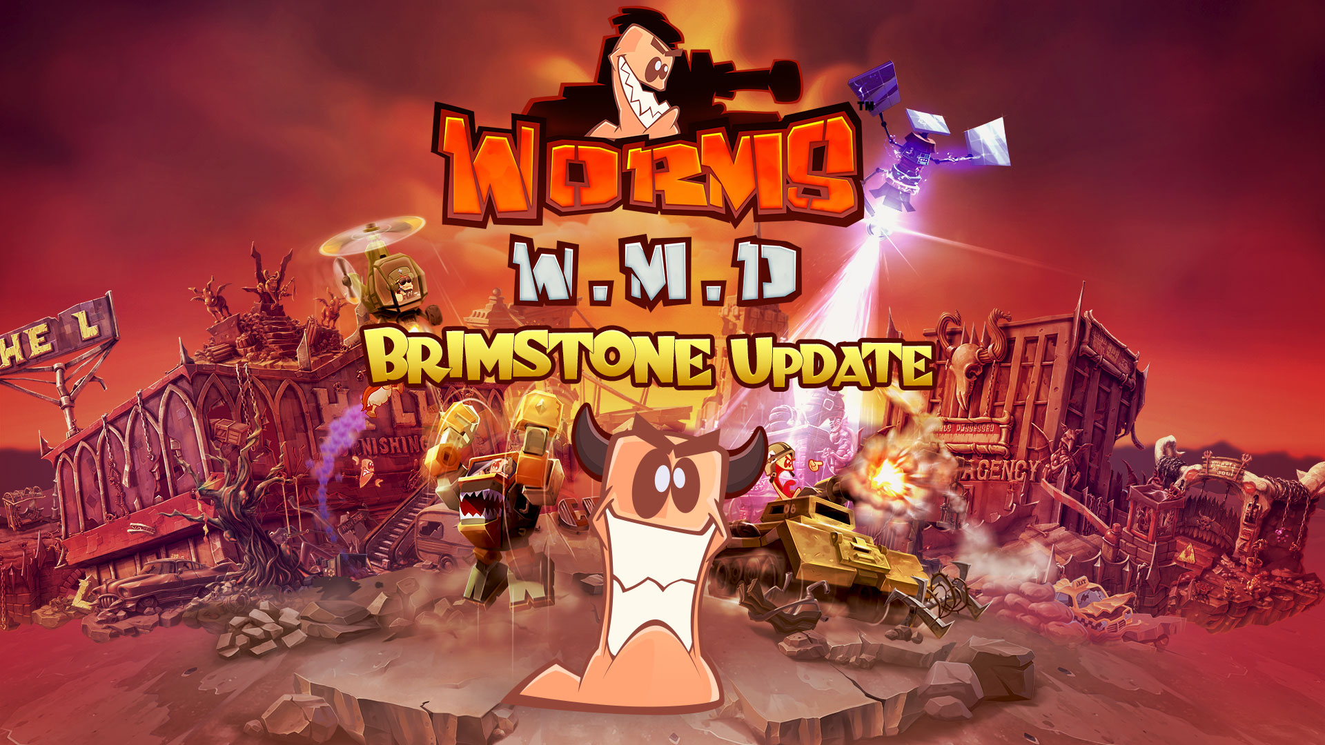 Worms W M D Receives Free Brimstone Update Team17 Group Plc