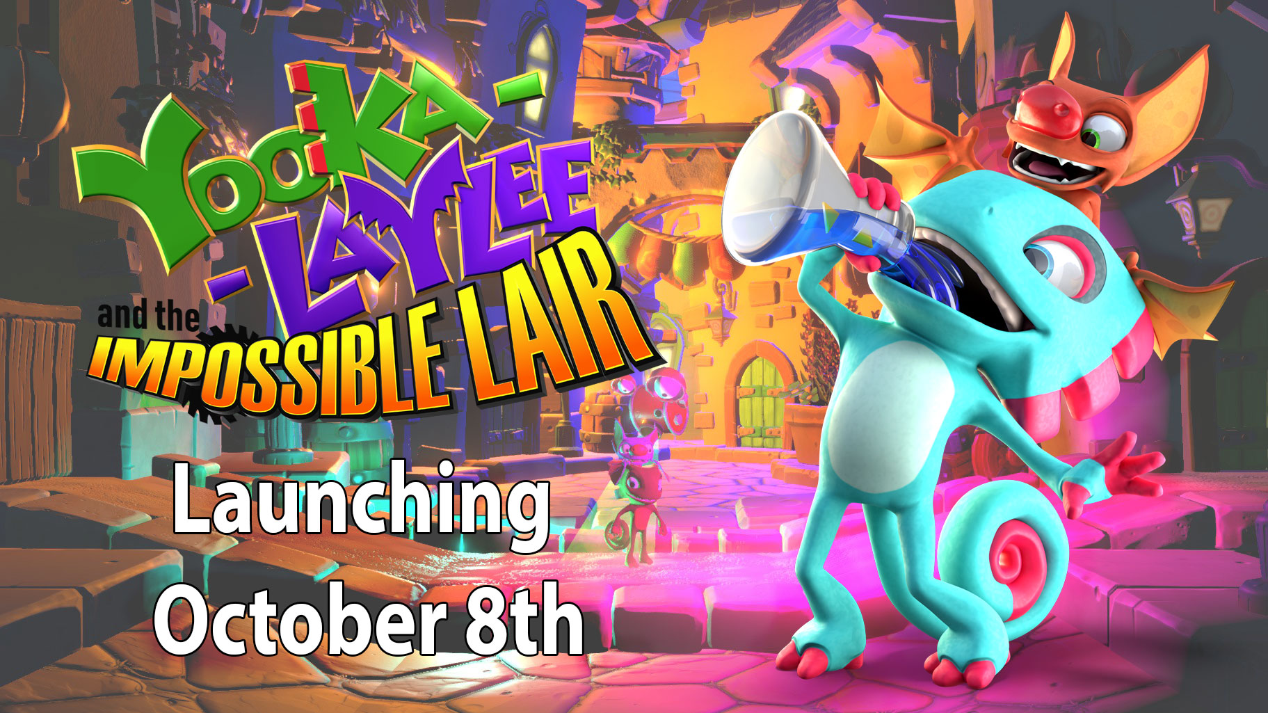 Yooka-Laylee and the Impossible Lair – Release Date Announcement! - Team17  Digital LTD - The Spirit Of Independent Games
