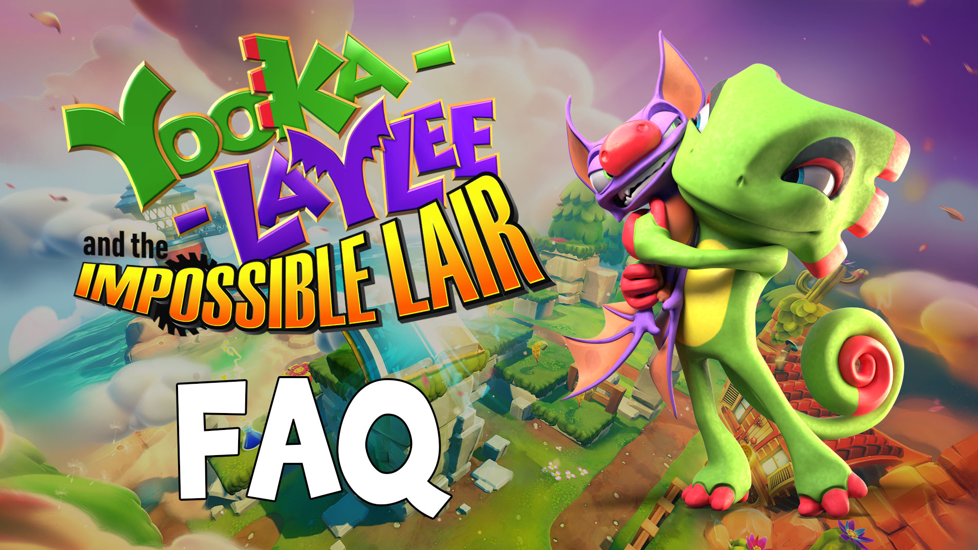 Yooka-Laylee and the Impossible Lair – FAQ - Team17 Digital LTD - The  Spirit Of Independent Games