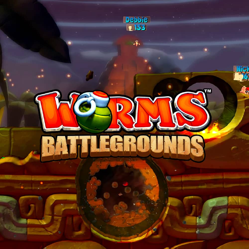 Worms Battlegrounds Worms Battlegrounds For Ps4 Team17