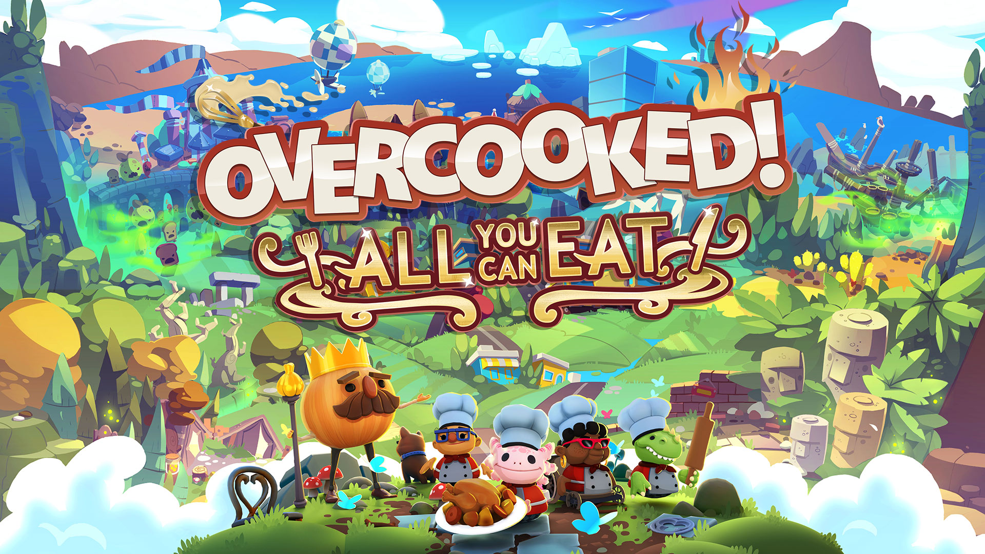 Overcooked! All You Can Eat - PlayStation 5 : Ui