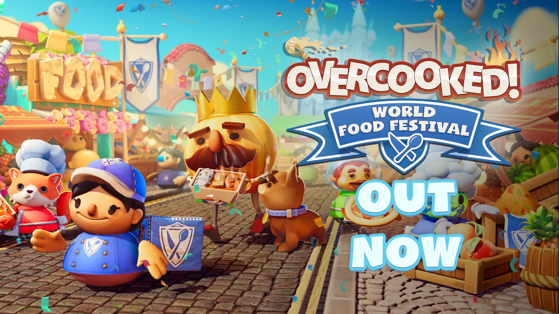 Overcooked! World Food Festival traz novas fases e chefes grátis ao jogo