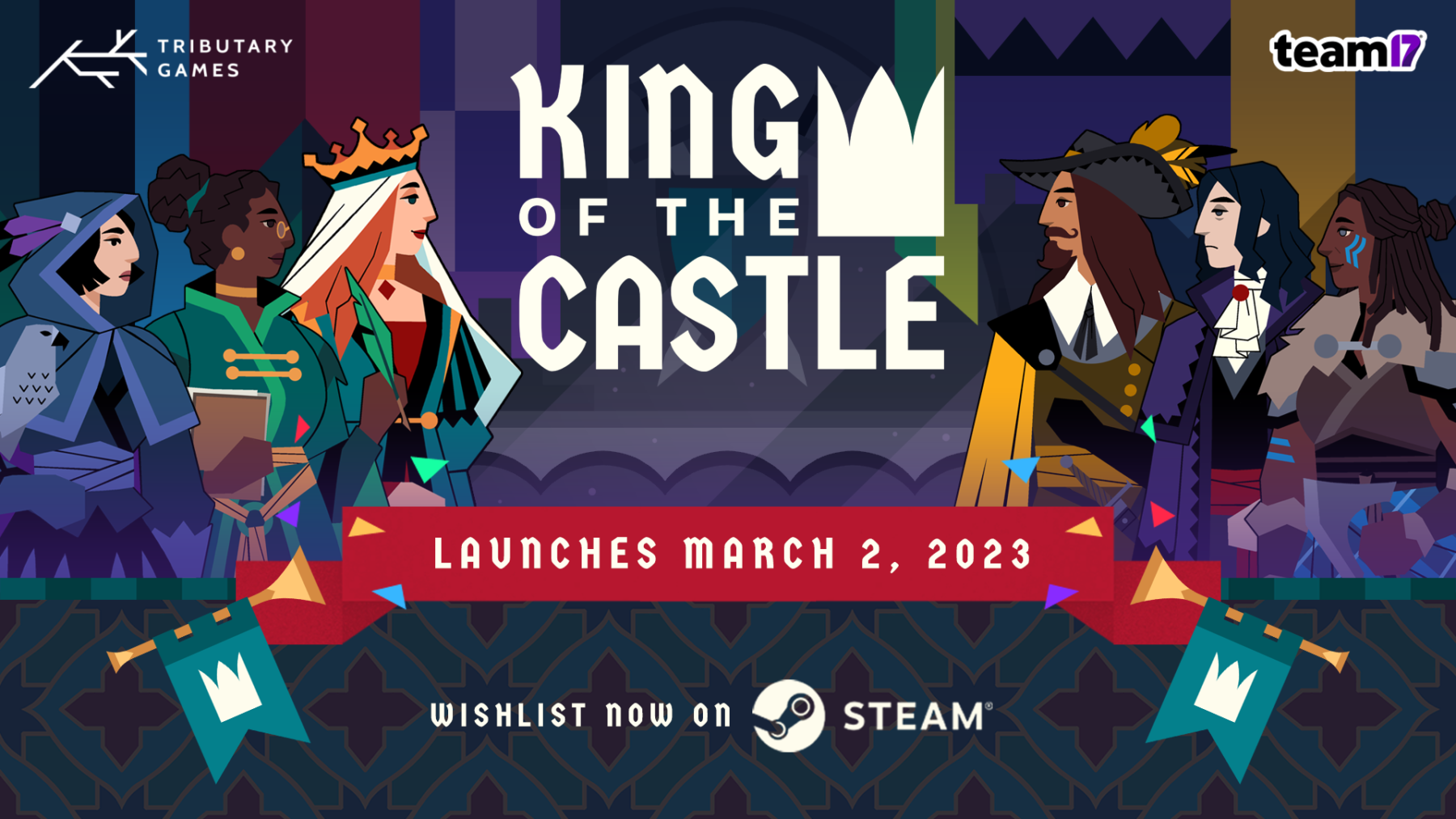 King of the Castle launches 2nd March! Team17 Digital LTD The